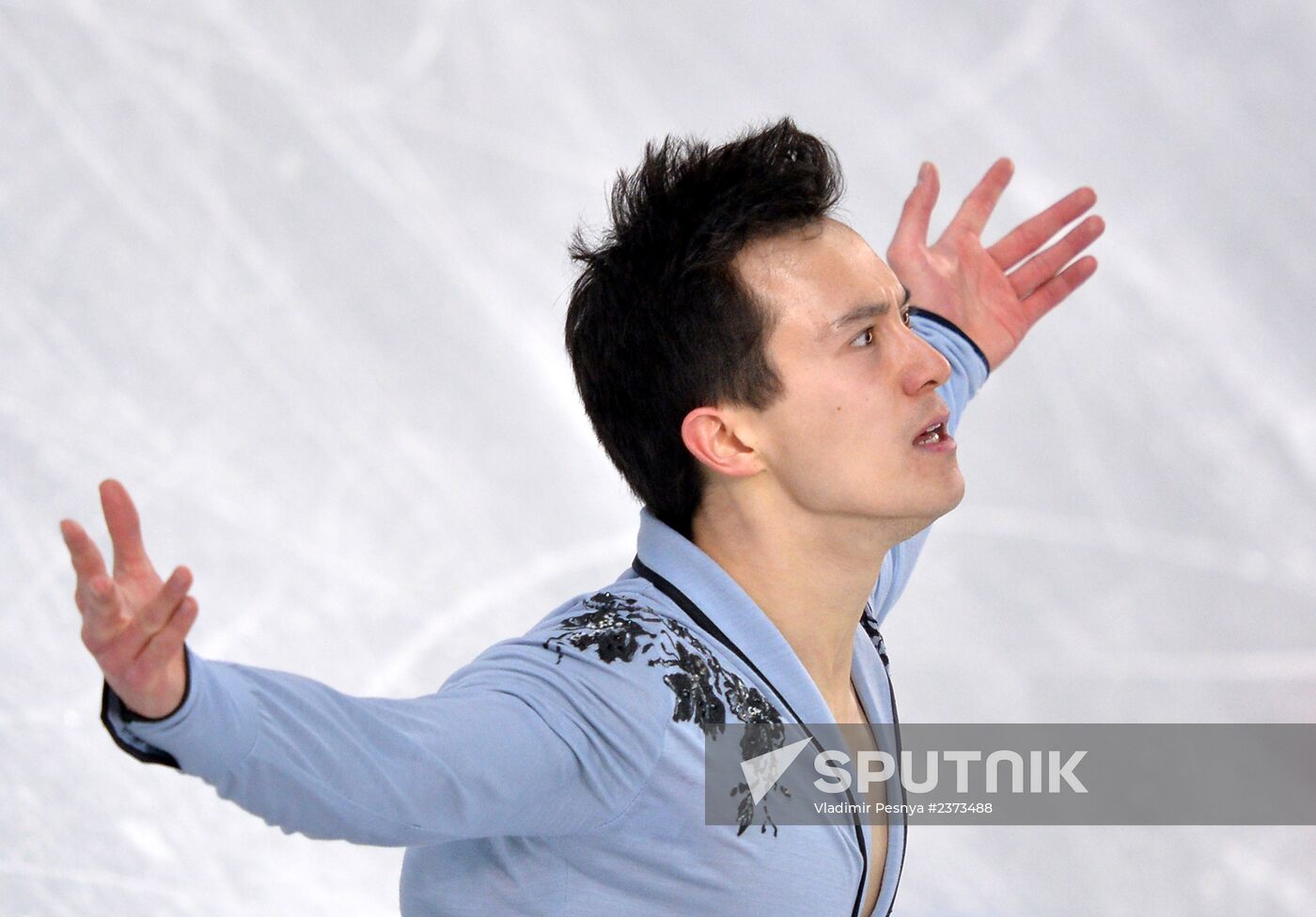 2014 Winter Olympics. Figure skating. Men's singles. Free skating program