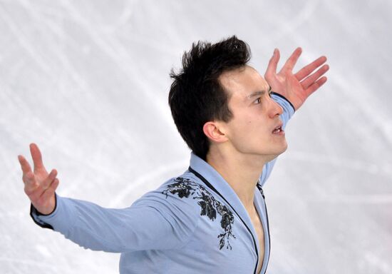 2014 Winter Olympics. Figure skating. Men's singles. Free skating program