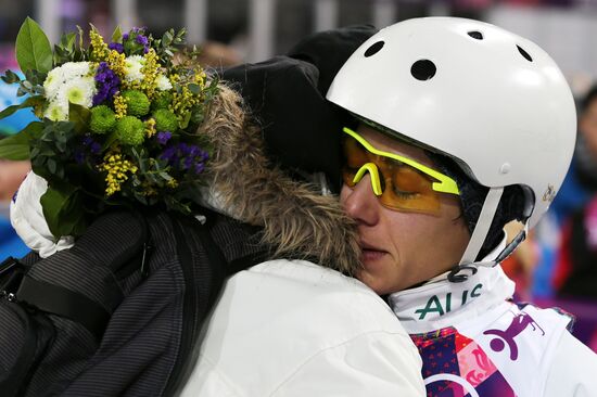 2104 Winter Olympics. Freestyle skiing. Women. Aerials