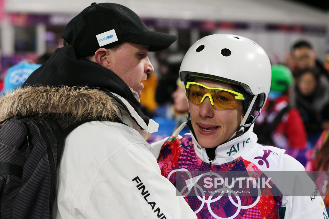 2104 Winter Olympics. Freestyle skiing. Women. Aerials