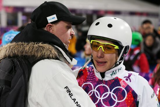 2104 Winter Olympics. Freestyle skiing. Women. Aerials