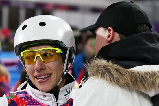 2104 Winter Olympics. Freestyle skiing. Women. Aerials