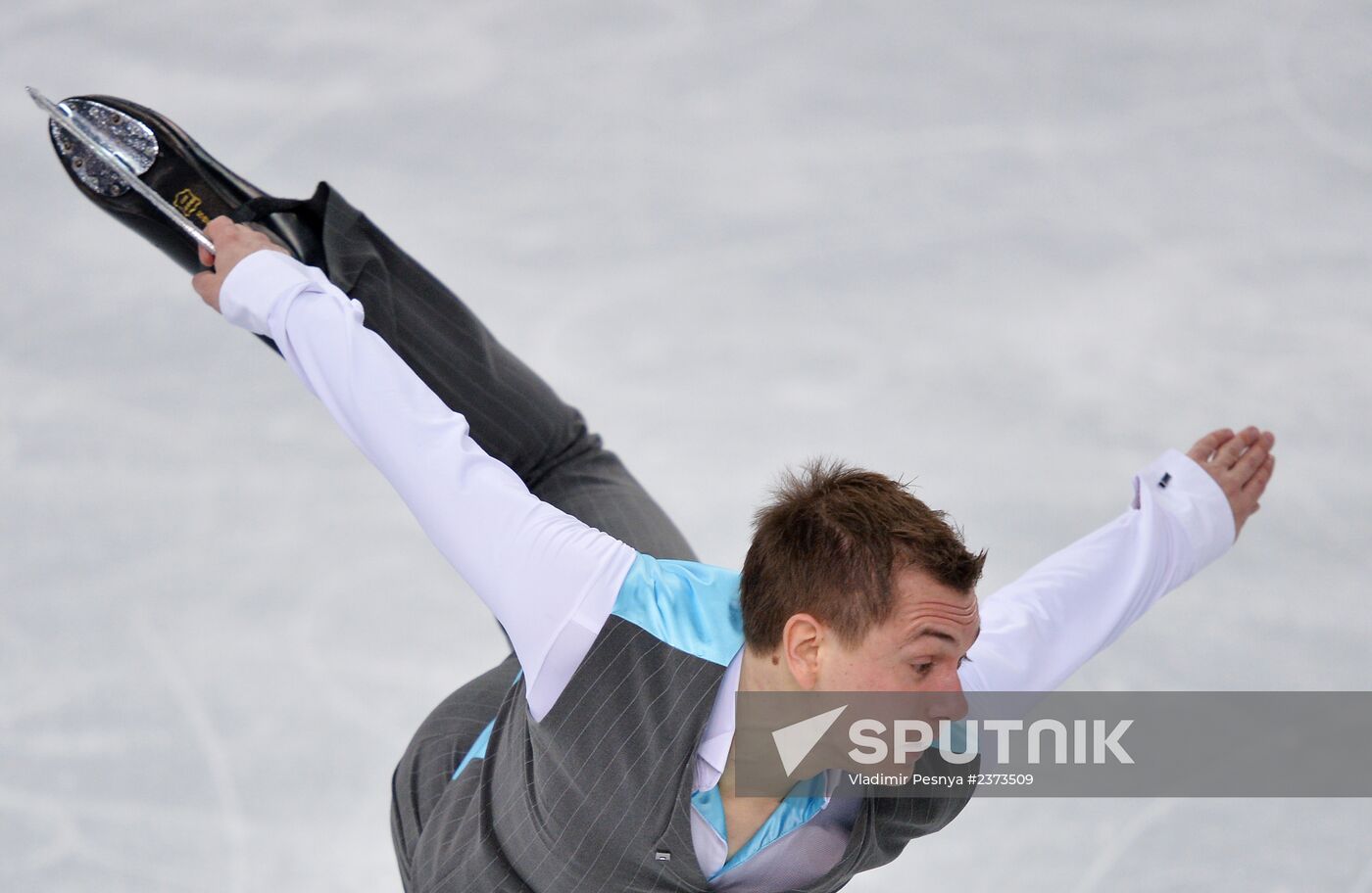 2014 Winter Olympics. Figure skating. Men. Free skating program