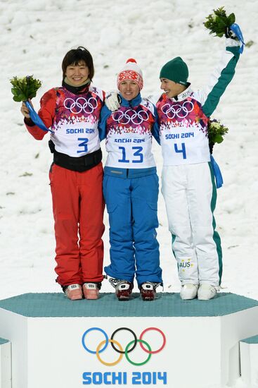 2104 Winter Olympics. Freestyle skiing. Women. Aerials