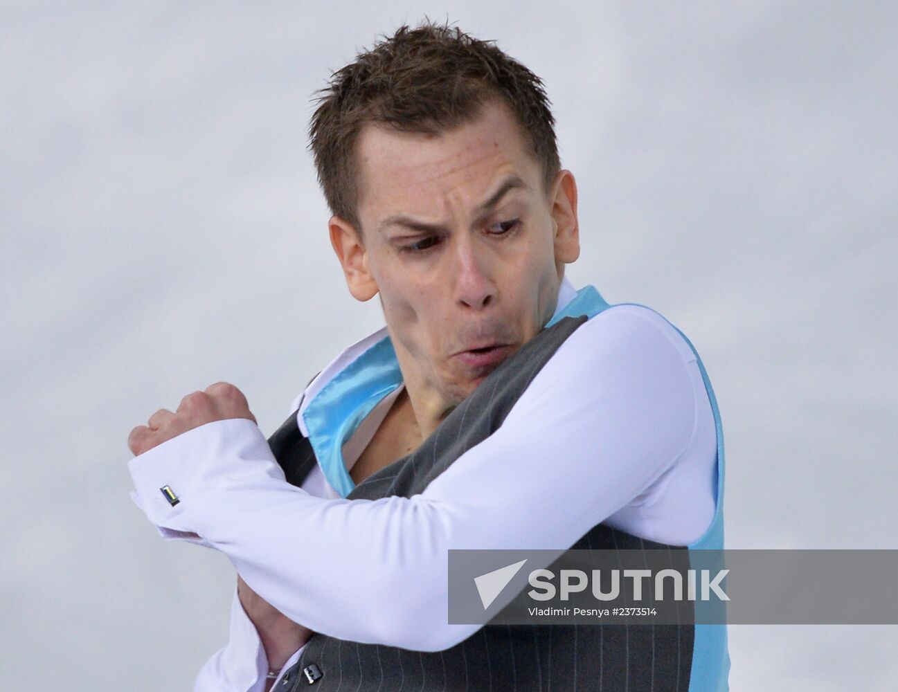 2014 Winter Olympics. Figure skating. Men's singles. Free skating program