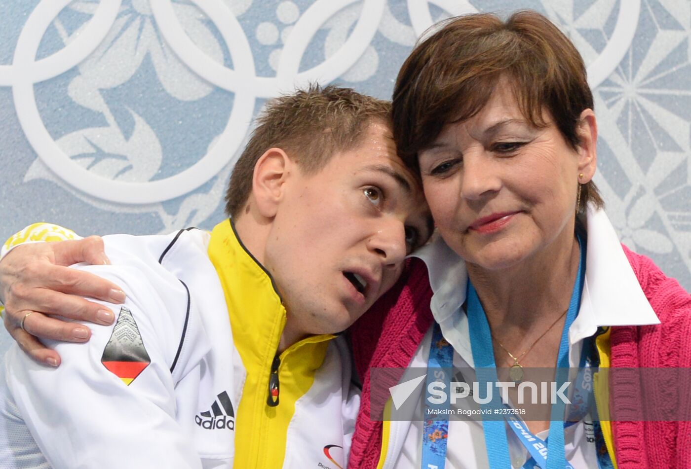 2014 Winter Olympics. Figure skating. Men. Free skating program