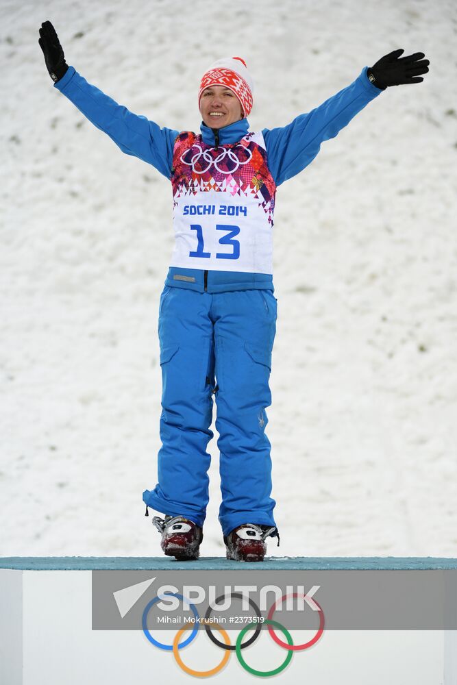 2104 Winter Olympics. Freestyle skiing. Women. Aerials