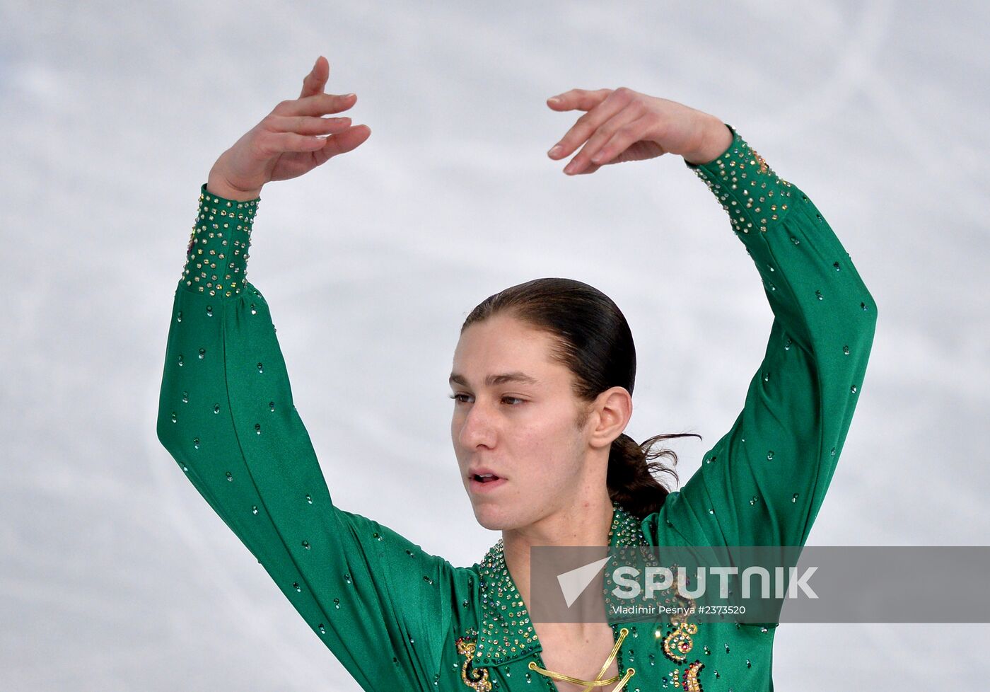 2014 Winter Olympics. Figure skating. Men's singles. Free skating program