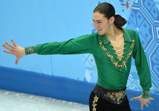 2014 Winter Olympics. Figure skating. Men. Free skating program