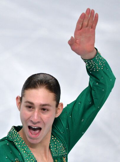 2014 Winter Olympics. Figure skating. Men. Free skating program