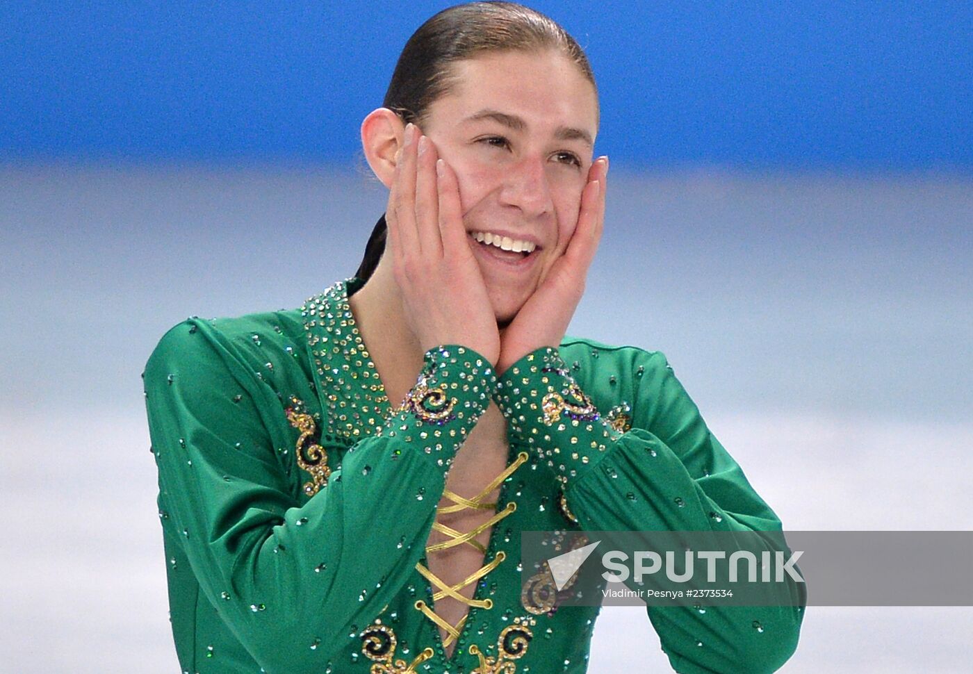 2014 Winter Olympics. Figure skating. Men. Free skating program