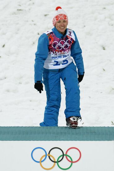 2104 Winter Olympics. Freestyle skiing. Women. Aerials