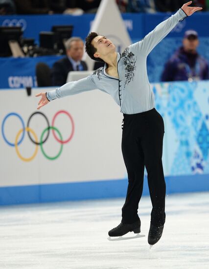 2014 Winter Olympics. Figure skating. Men. Free skating program