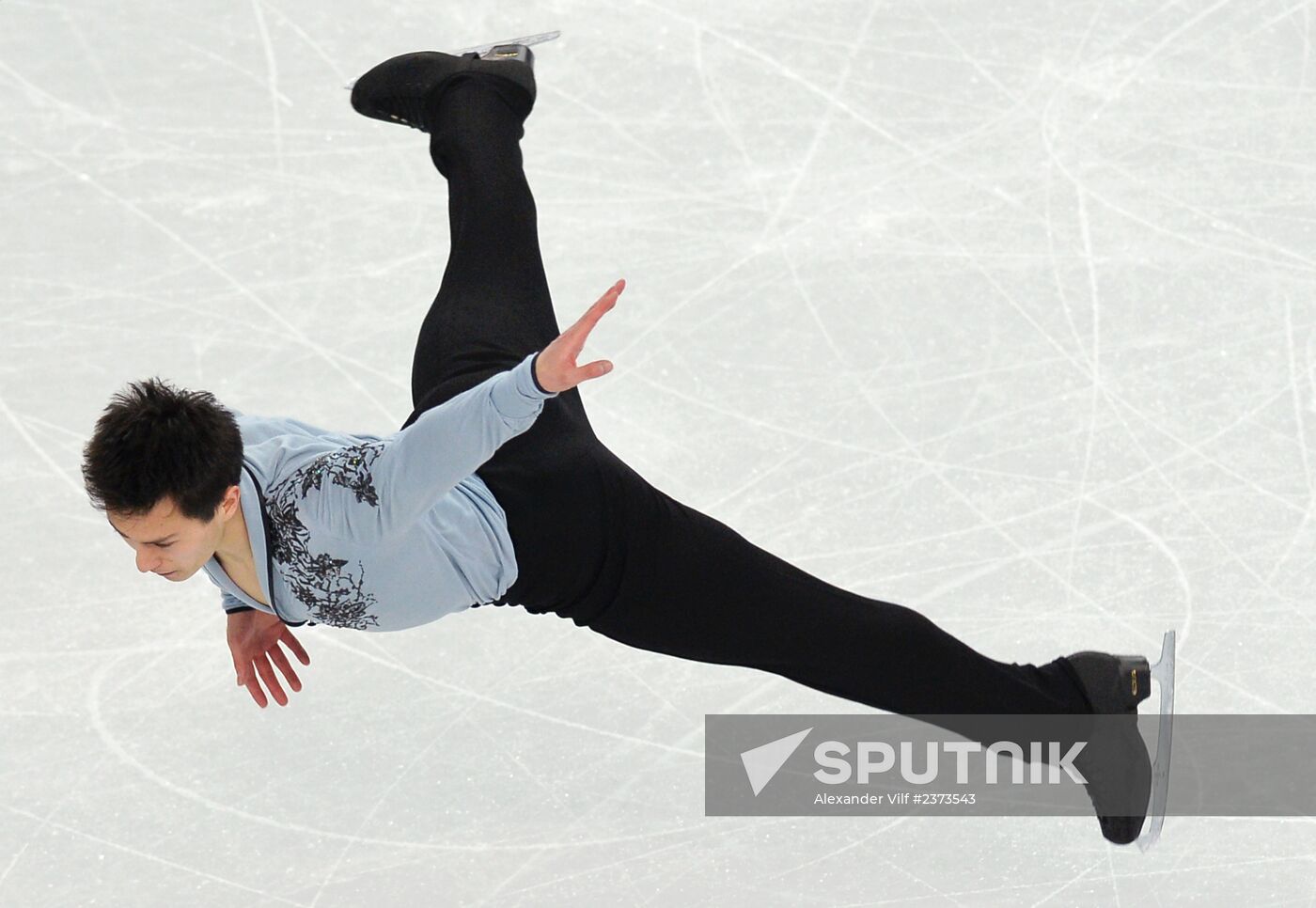 2014 Winter Olympics. Figure skating. Men. Free skating program