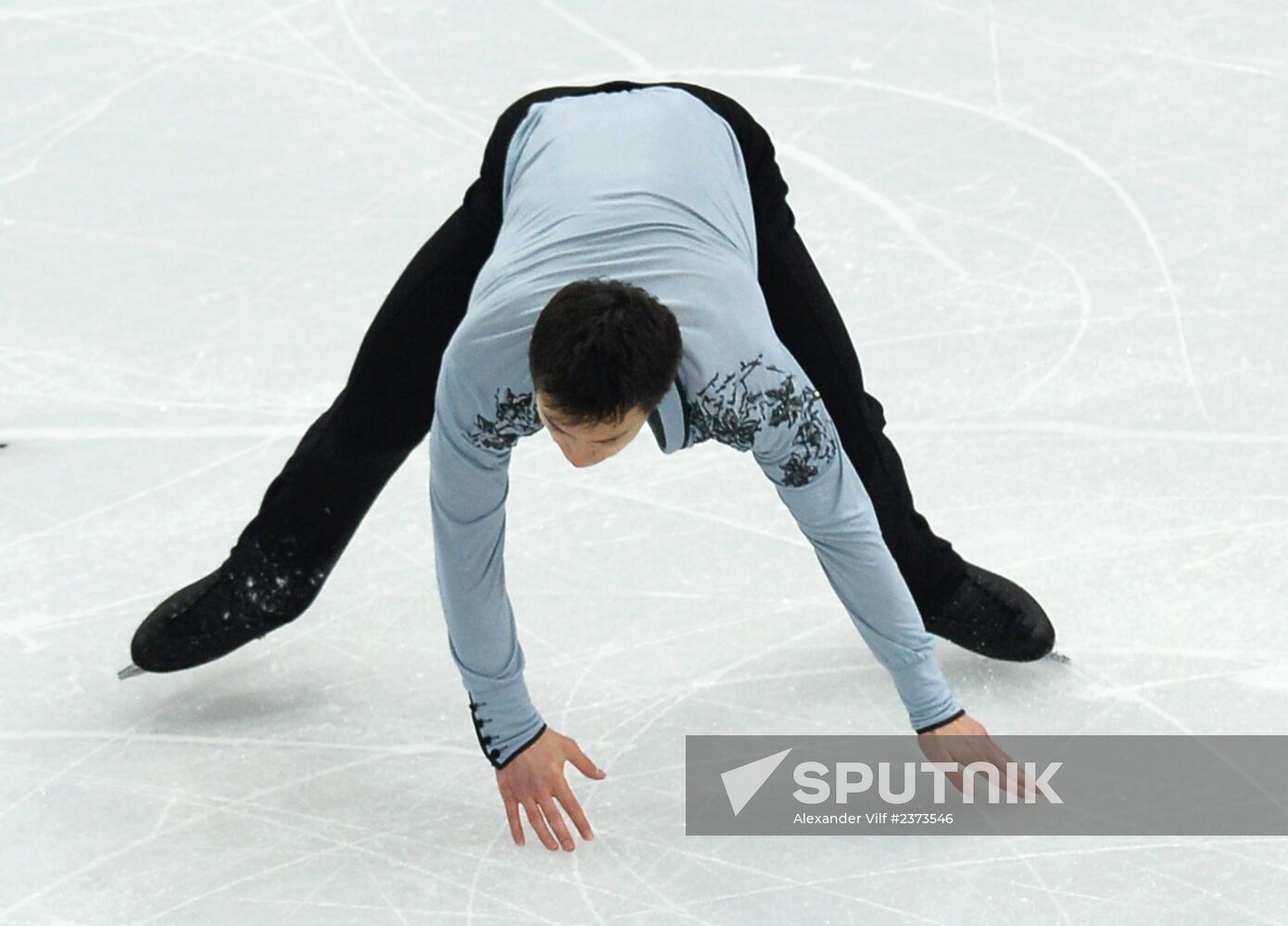 2014 Winter Olympics. Figure skating. Men. Free skating program