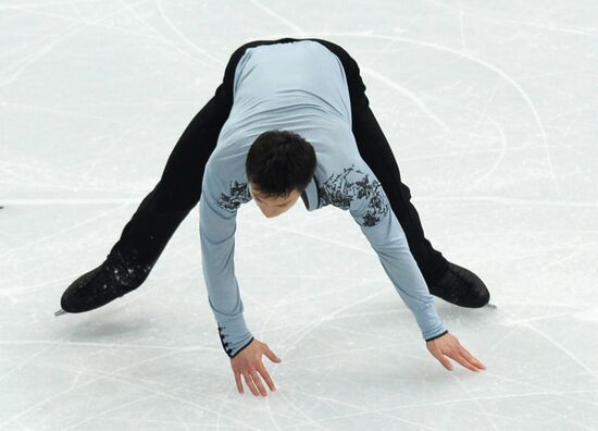 2014 Winter Olympics. Figure skating. Men. Free skating program