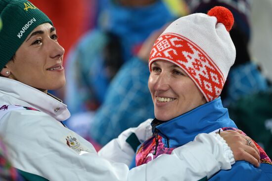 2104 Winter Olympics. Freestyle skiing. Women. Aerials