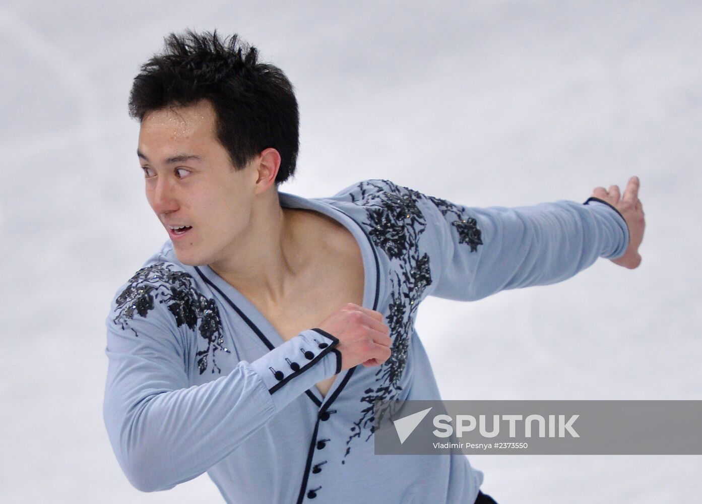 2014 Winter Olympics. Figure skating. Men. Free skating program