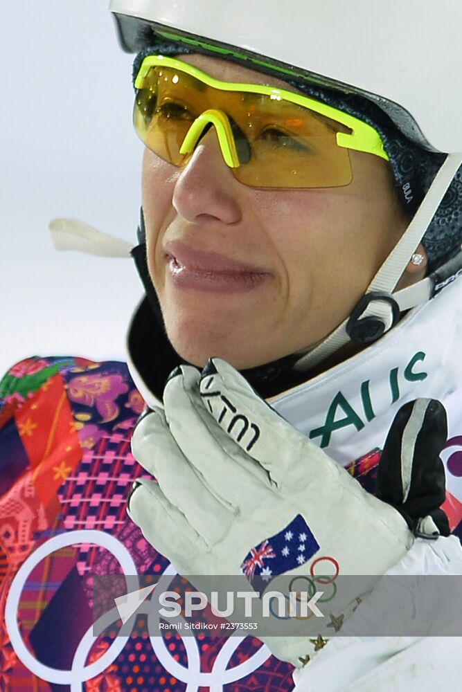 2104 Winter Olympics. Freestyle skiing. Women. Aerials