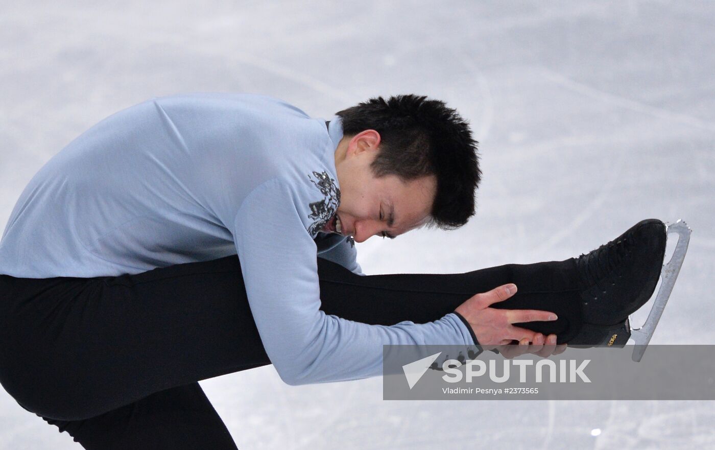 2014 Winter Olympics. Figure skating. Men. Free skating program