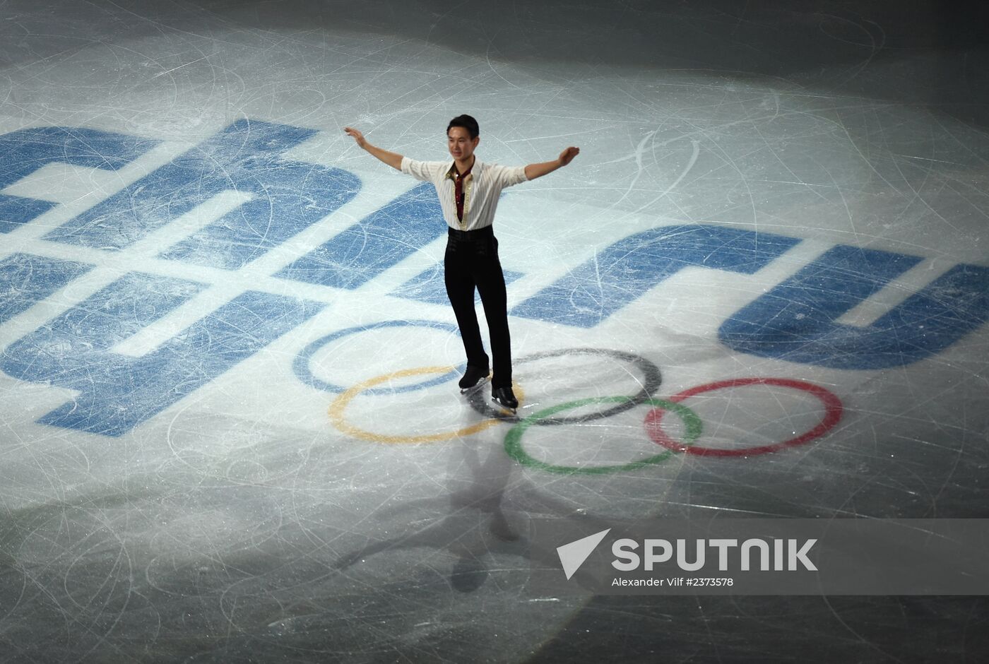 2014 Winter Olympics. Figure skating. Men. Free skating program