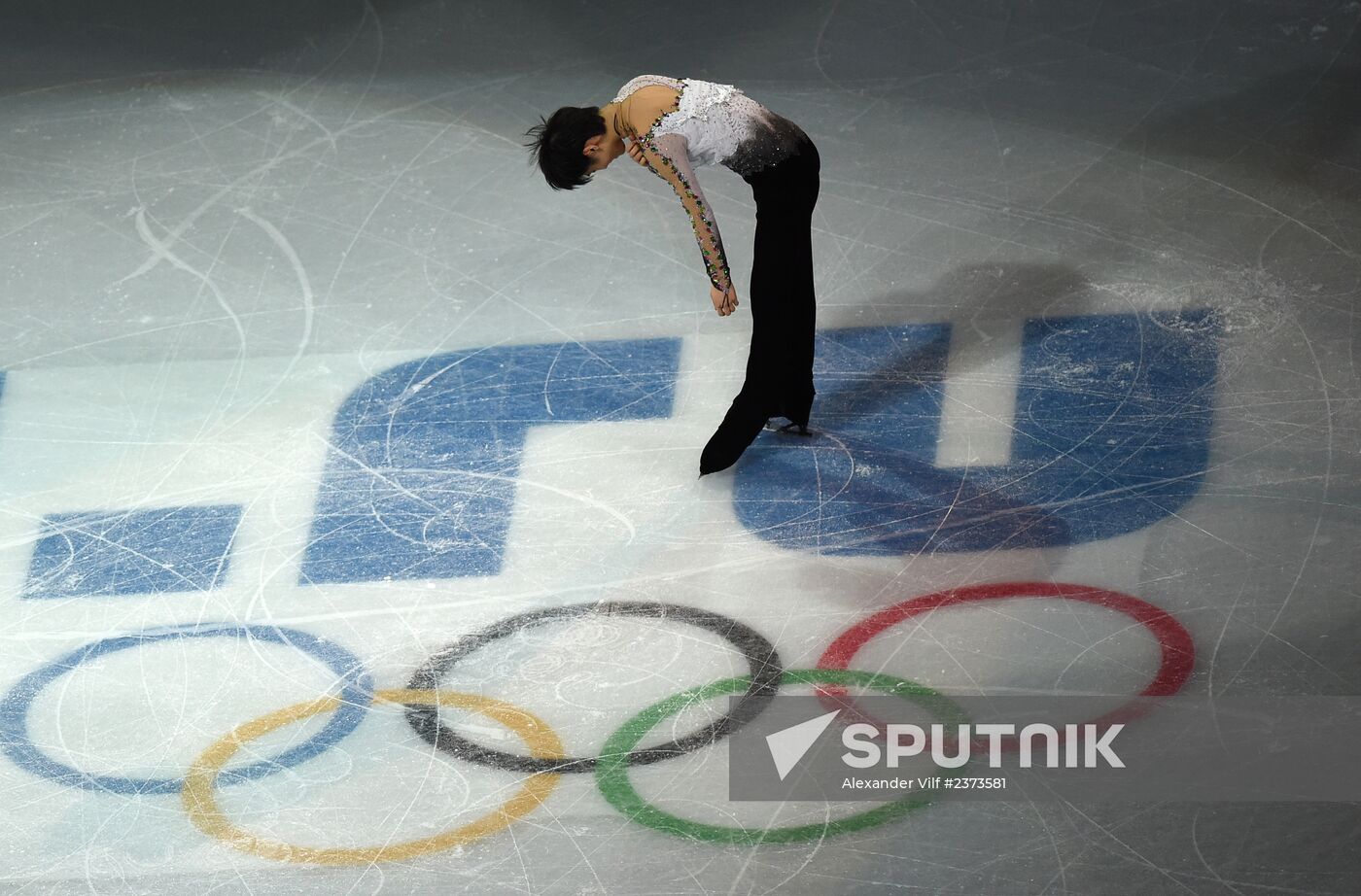 2014 Winter Olympics. Figure skating. Men. Free skating program