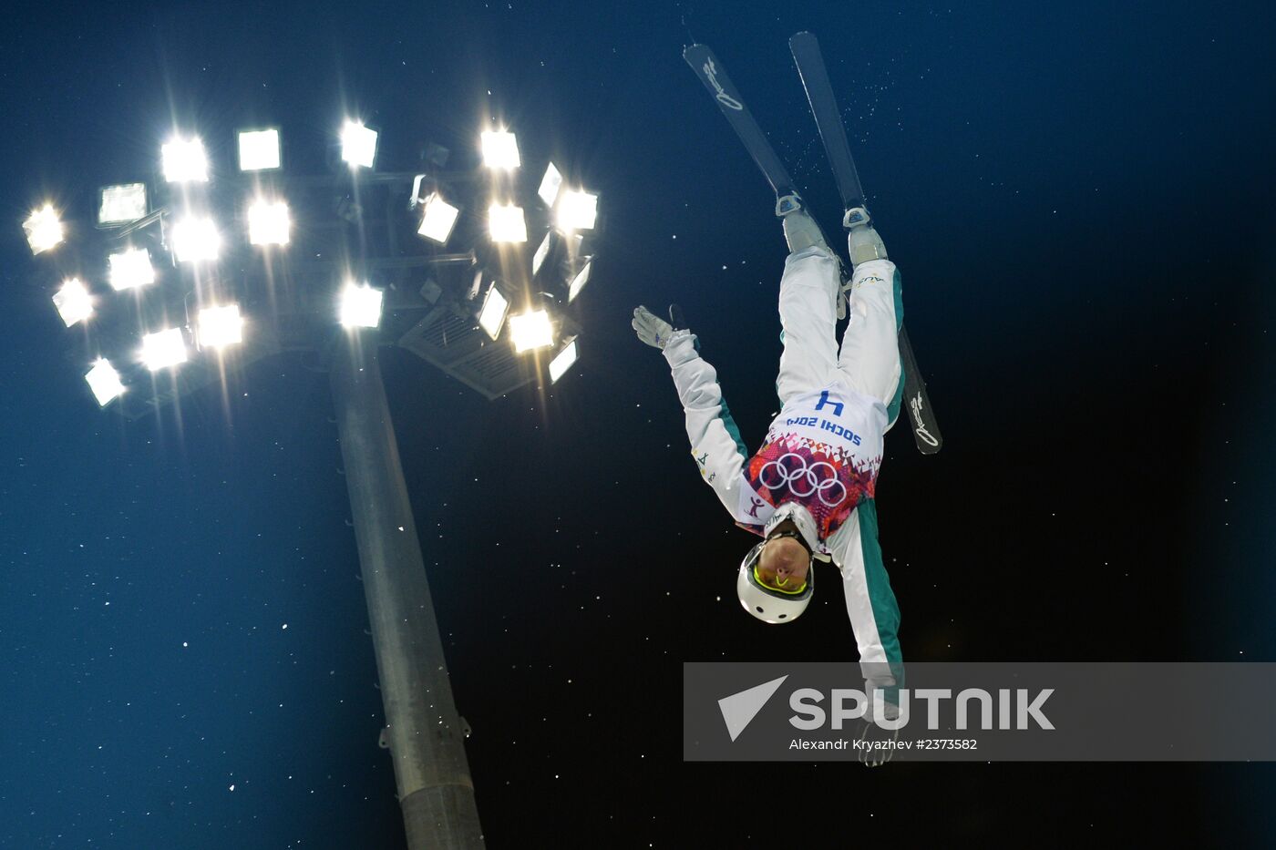 2104 Winter Olympics. Freestyle skiing. Women. Aerials