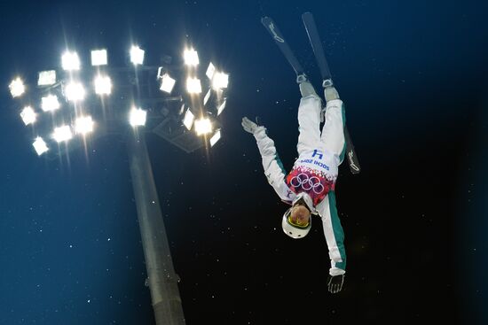 2104 Winter Olympics. Freestyle skiing. Women. Aerials