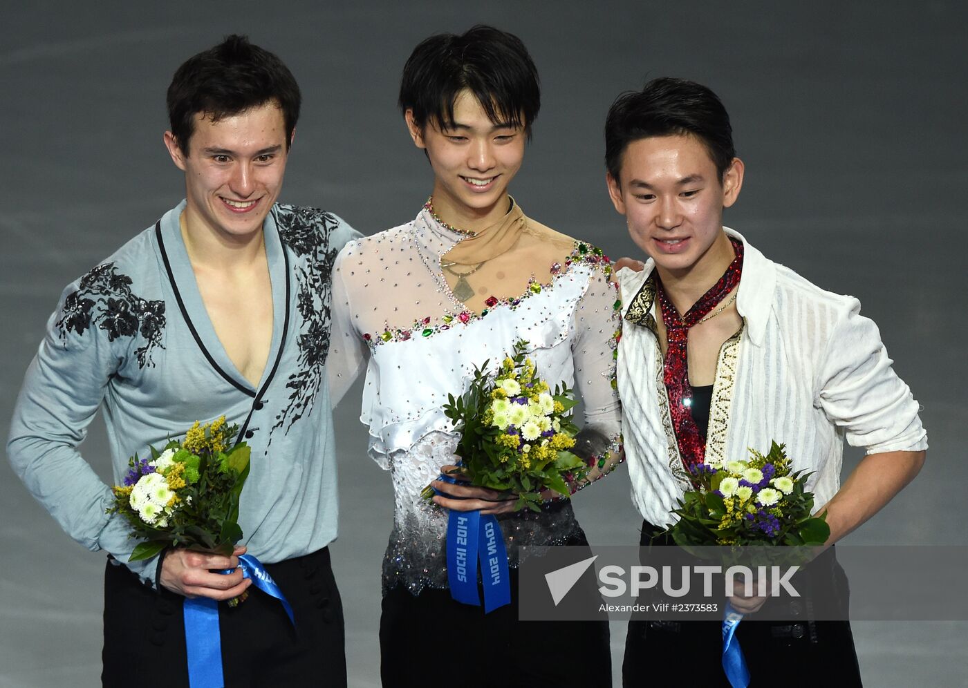 2014 Winter Olympics. Figure skating. Men. Free skating program