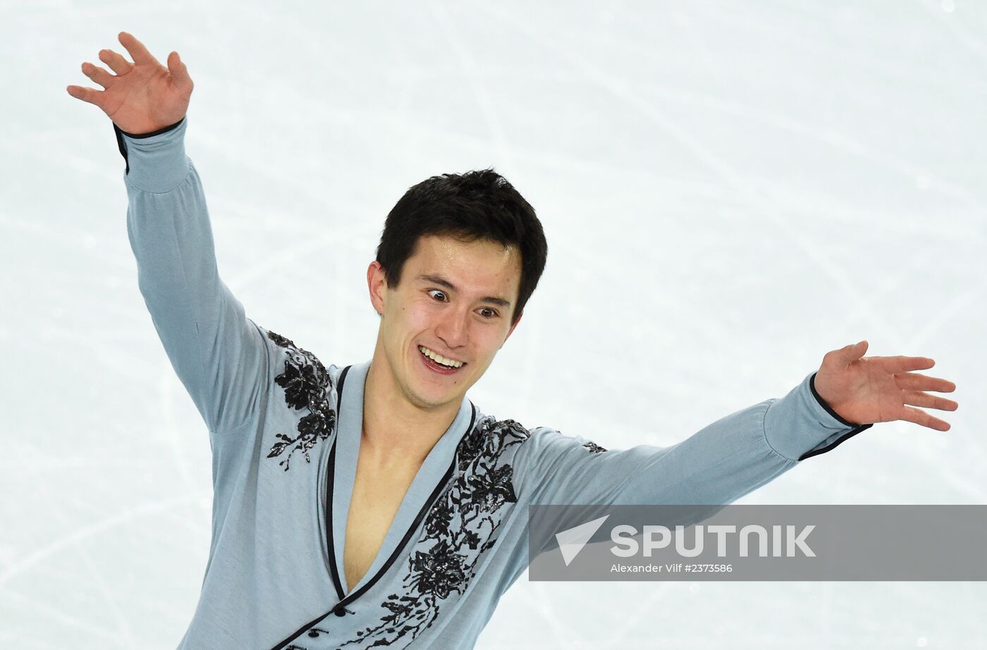 2014 Winter Olympics. Figure skating. Men's singles. Free skating program