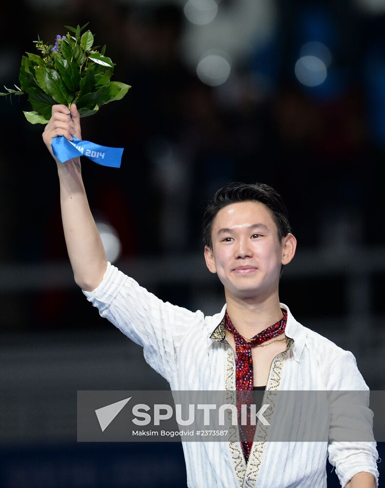 2014 Winter Olympics. Figure skating. Men. Free skating program