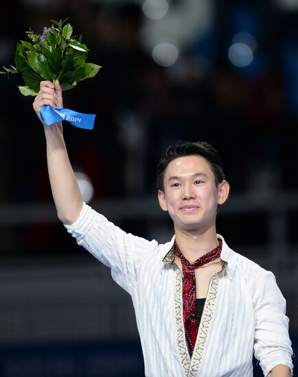 2014 Winter Olympics. Figure skating. Men. Free skating program