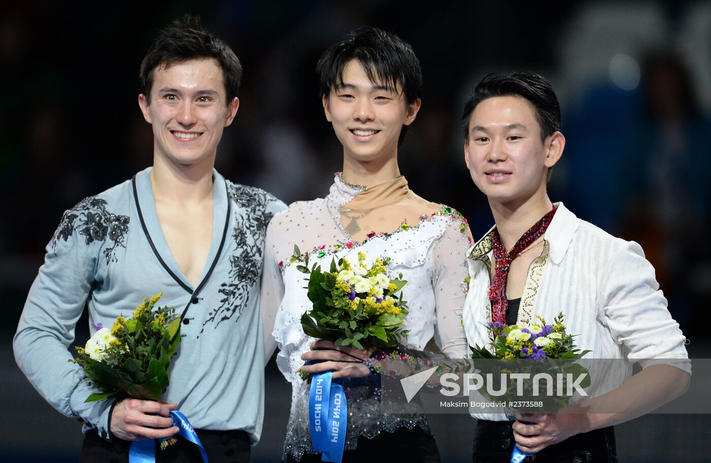 2014 Winter Olympics. Figure skating. Men. Free skating program