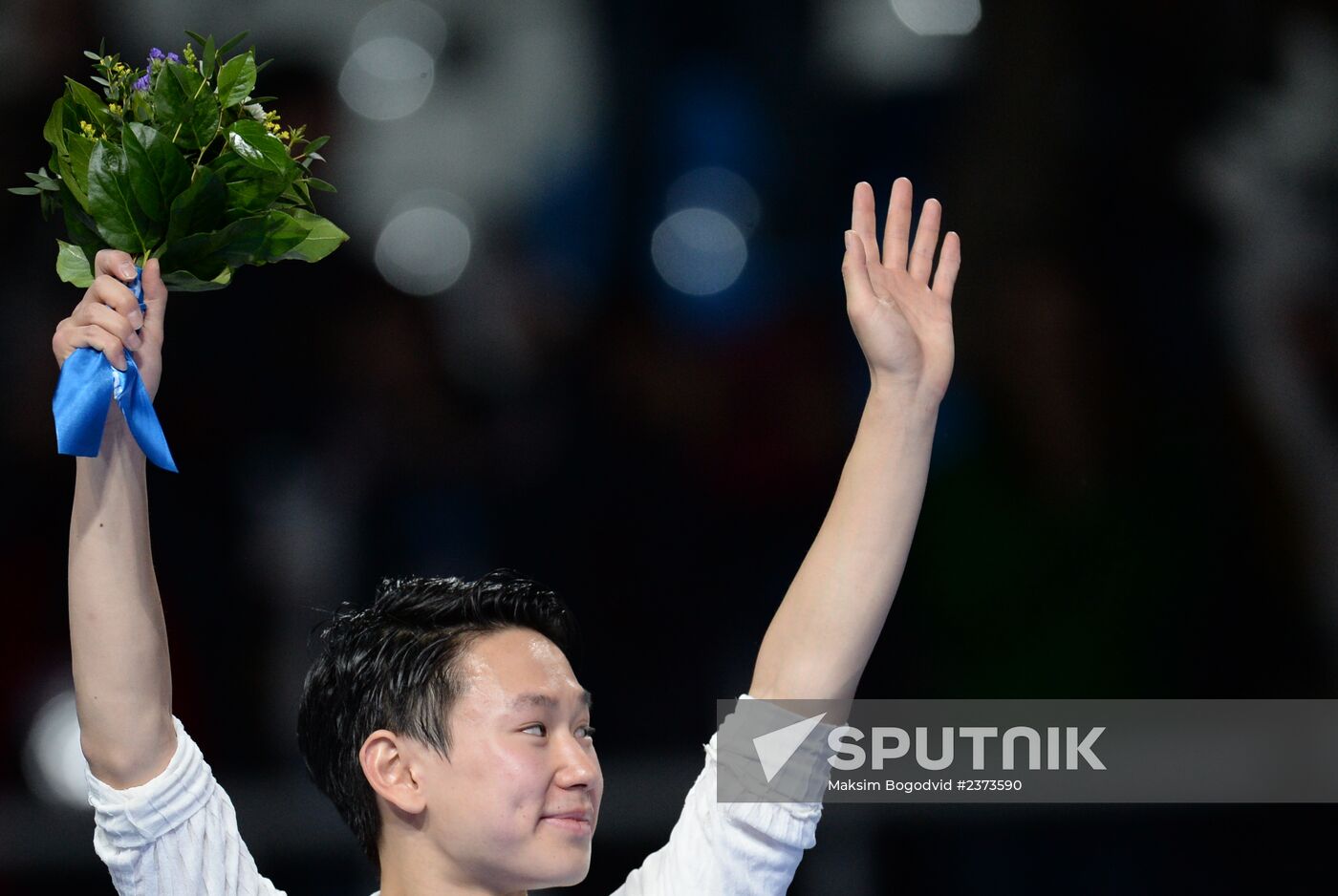 2014 Winter Olympics. Figure skating. Men. Free skating program