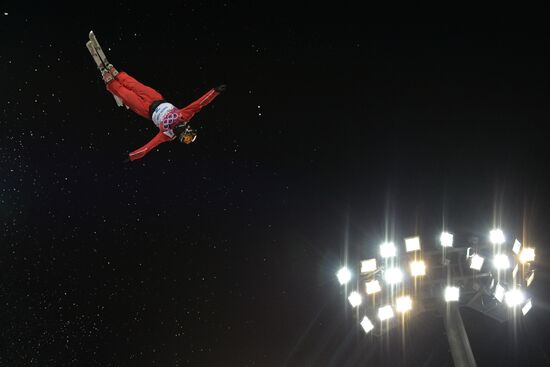 2104 Winter Olympics. Freestyle skiing. Women. Aerials