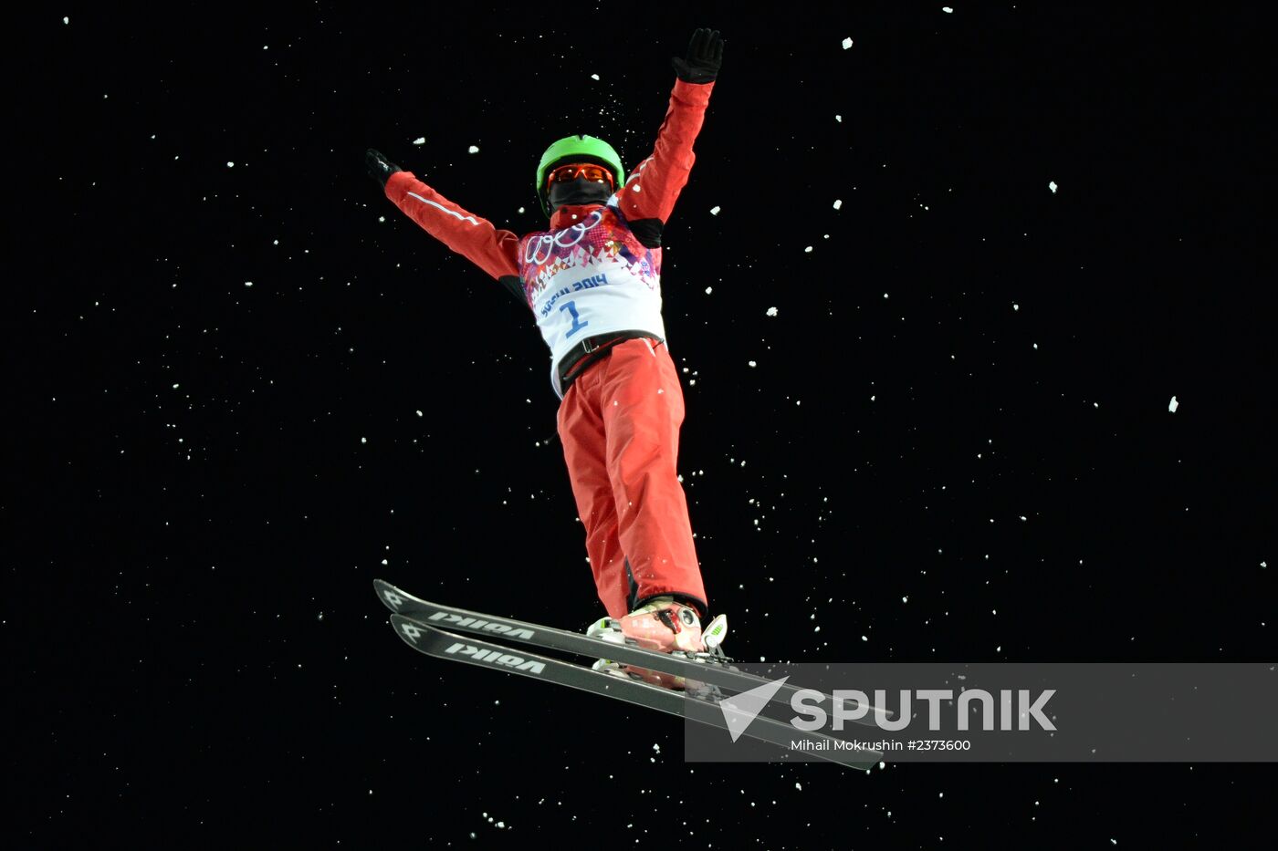 2014 Winter Olympics. Freestyle skiing. Women. Aerials