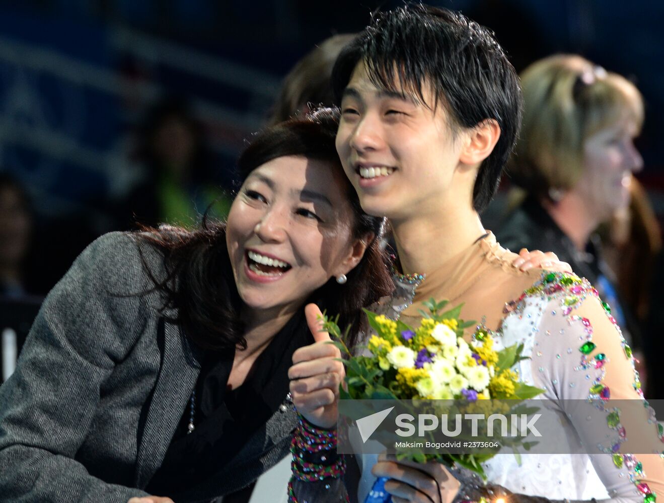 2014 Winter Olympics. Figure skating. Men. Free skating program