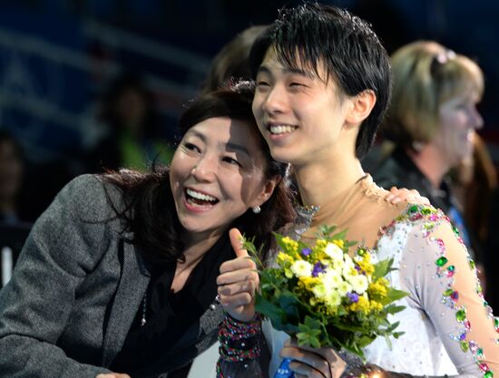 2014 Winter Olympics. Figure skating. Men. Free skating program