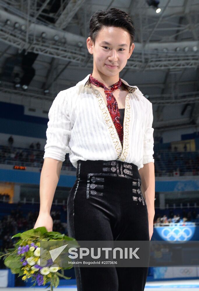 2014 Winter Olympics. Figure skating. Men's singles. Free skating program