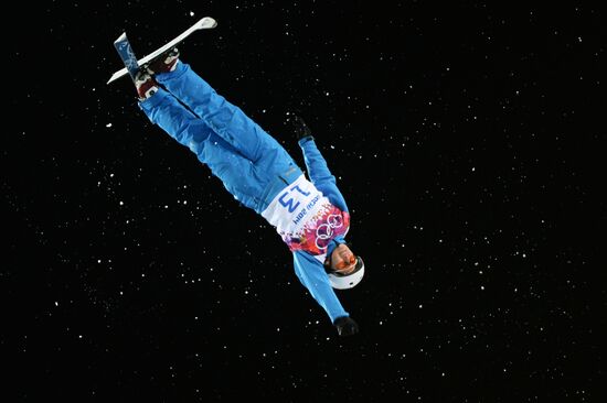 2014 Winter Olympics. Freestyle skiing. Women. Aerials