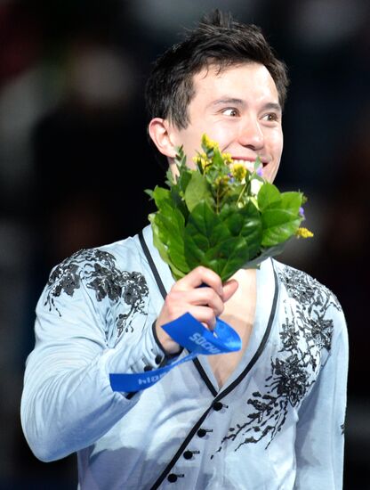 2014 Winter Olympics. Figure skating. Men's singles. Free skating program