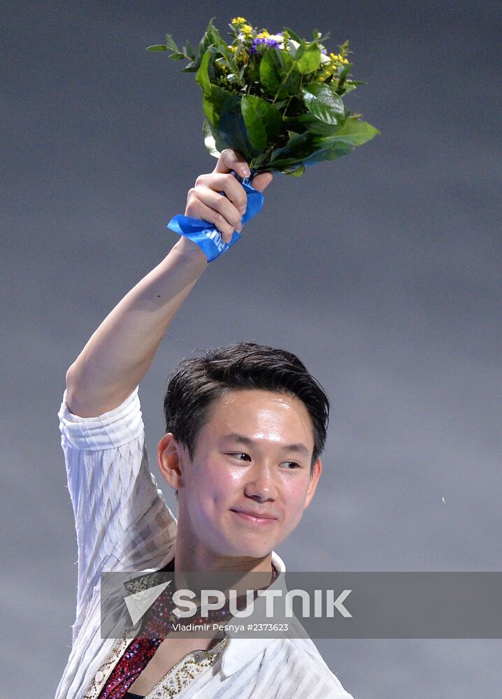 2014 Winter Olympics. Figure skating. Men. Free skating program