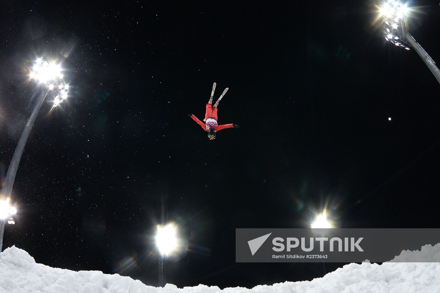 2104 Winter Olympics. Freestyle skiing. Women. Aerials