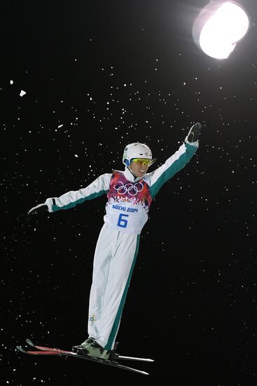2014 Winter Olympics. Freestyle skiing. Women. Aerials.