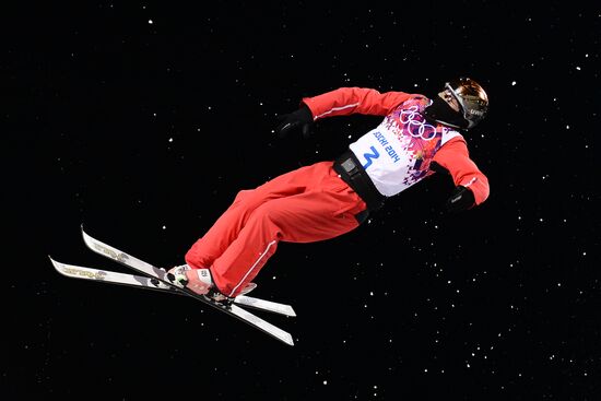 2014 Winter Olympics. Freestyle skiing. Women. Aerials.