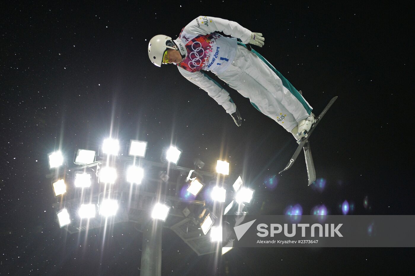 2104 Winter Olympics. Freestyle skiing. Women. Aerials