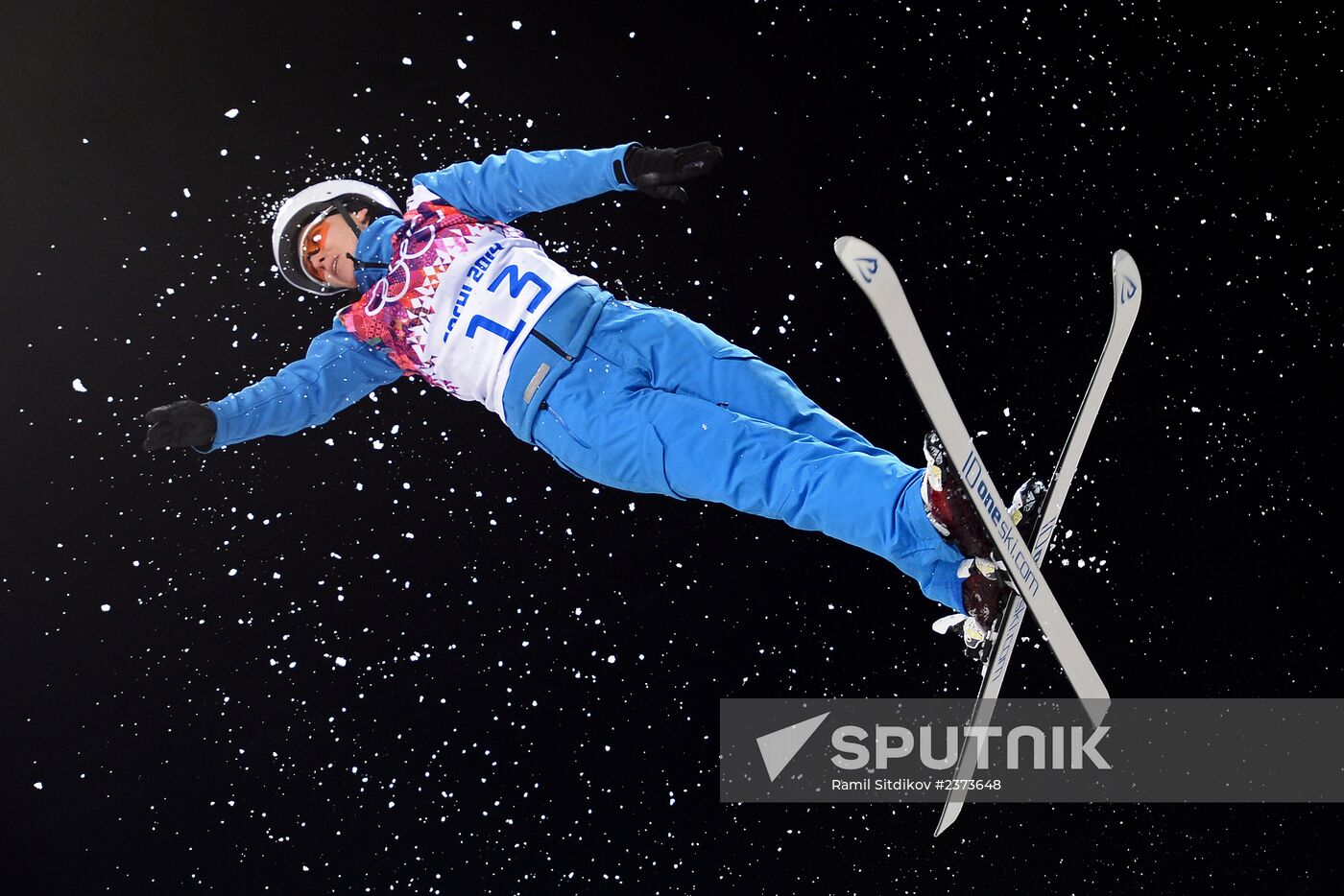 2104 Winter Olympics. Freestyle skiing. Women. Aerials