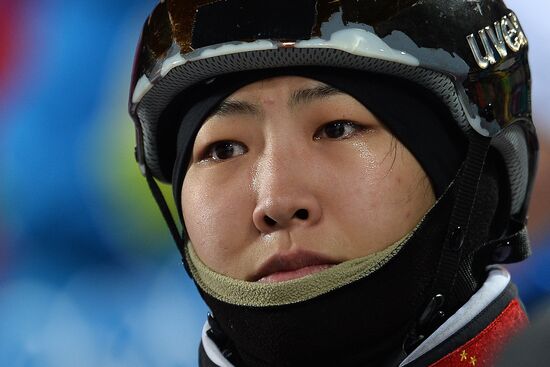 2104 Winter Olympics. Freestyle skiing. Women. Aerials