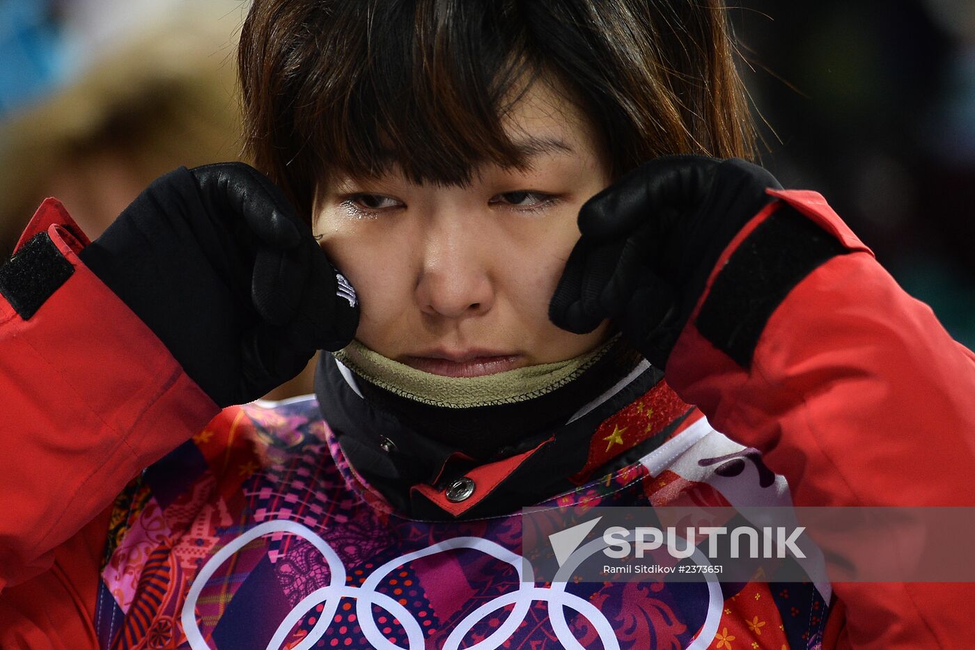 2104 Winter Olympics. Freestyle skiing. Women. Aerials