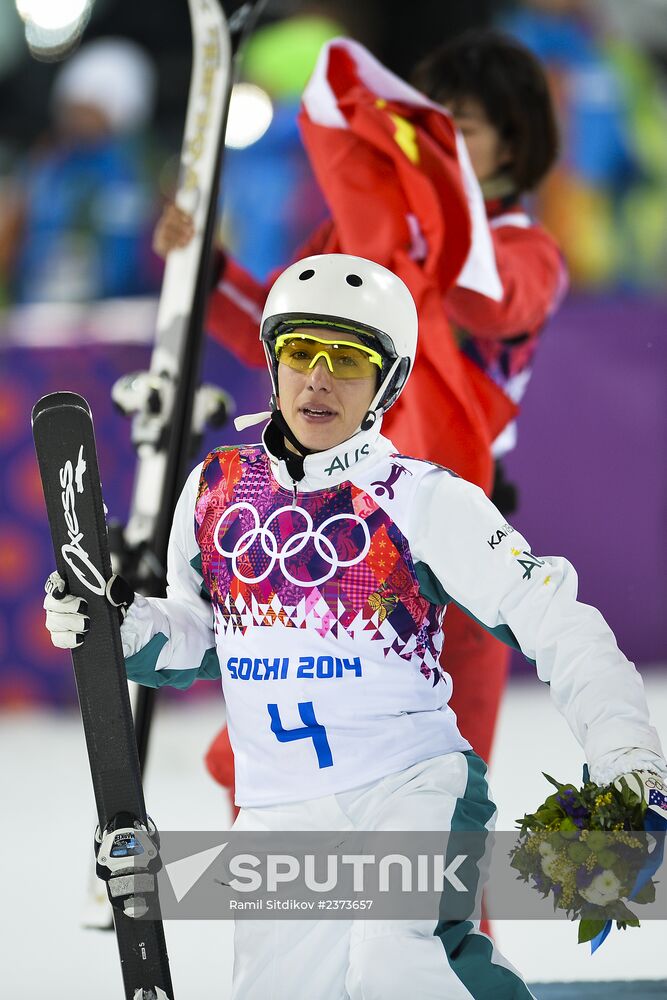 2104 Winter Olympics. Freestyle skiing. Women. Aerials